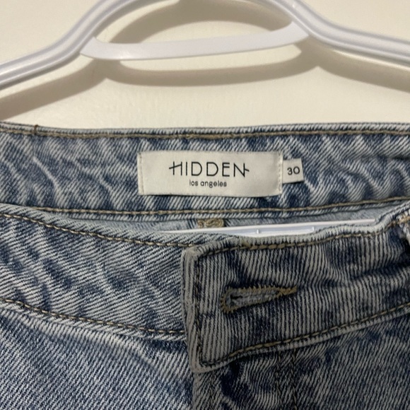 Hidden - Tracey Light Wash Classic Clean Straight size 30 - Picture 5 of 7